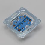 DELTA VÄGGUTTAG, INFÄLLT 2-VÄGS MED JORD, RAL 9003 - Bild 4