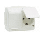 KAPSLAT VÄGGUTTAG, 2-VÄGS, IP44